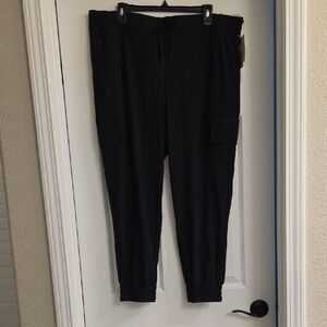 All in Motion Black Track Pants